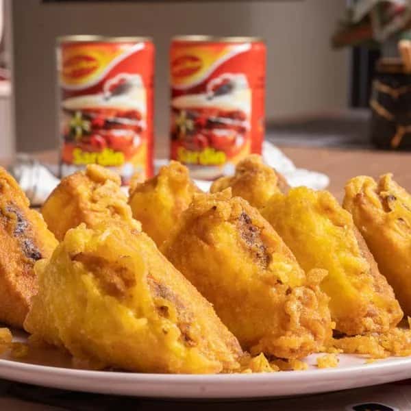 Roti Sardin Goreng