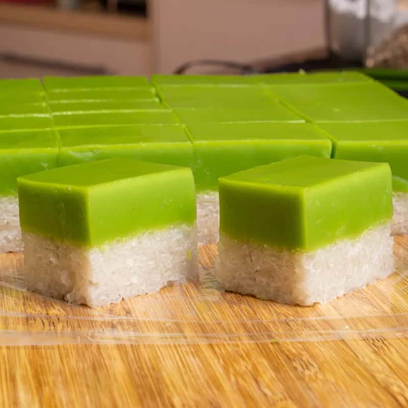 Resepi Kuih Seri Muka Niaga Premium