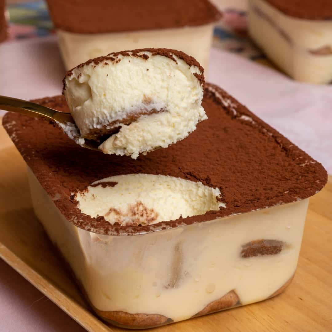 Resepi Tiramisu Tanpa Telur dengan Ladyfinger Homemade