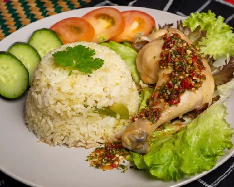 Resepi Nasi Ayam Thai (Khao Man Gai)