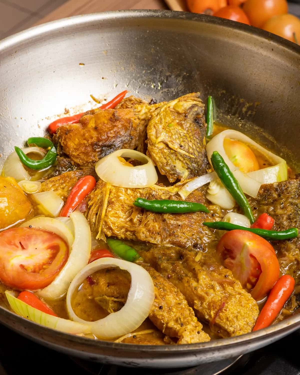 Ikan Siakap Masak Asam