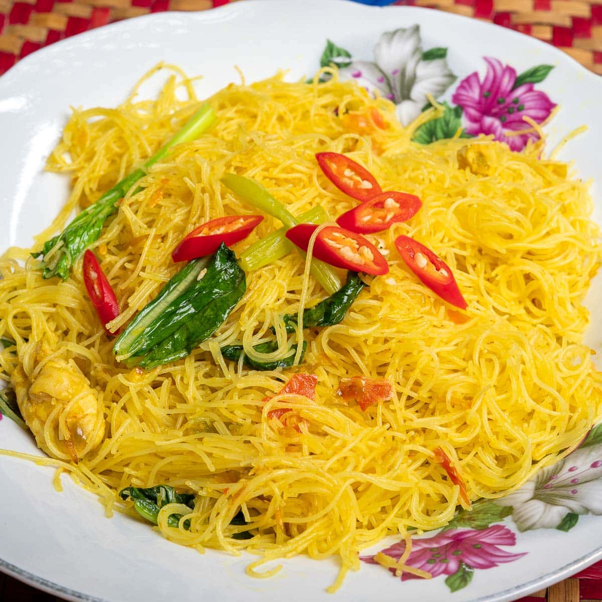 Bihun Goreng Kunyit Style Kampung