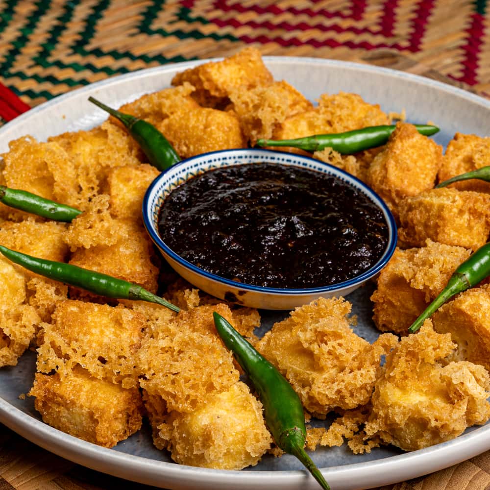 Resepi Tauhu Crispy dan Sambal Kicap