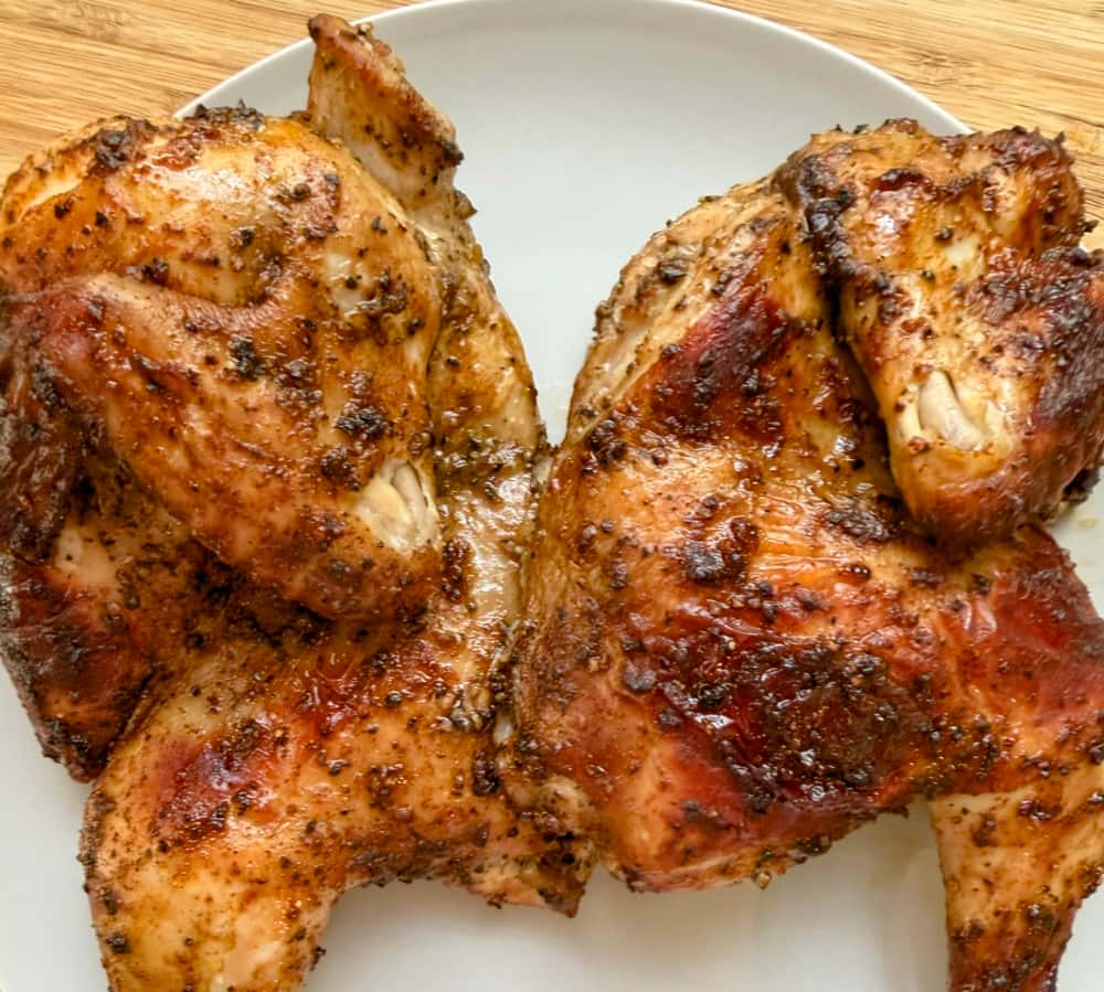 Resepi Ayam Panggang Black Pepper (Juicy & Kulit Rangup)