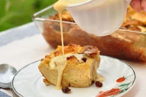 Resepi Puding Roti Dan Sos Vanilla