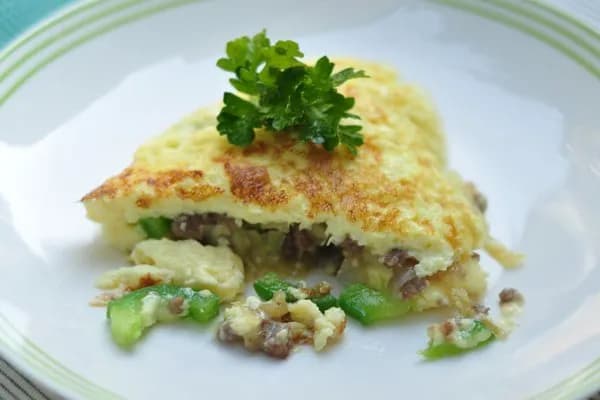 Resepi Omelette Berinti Daging