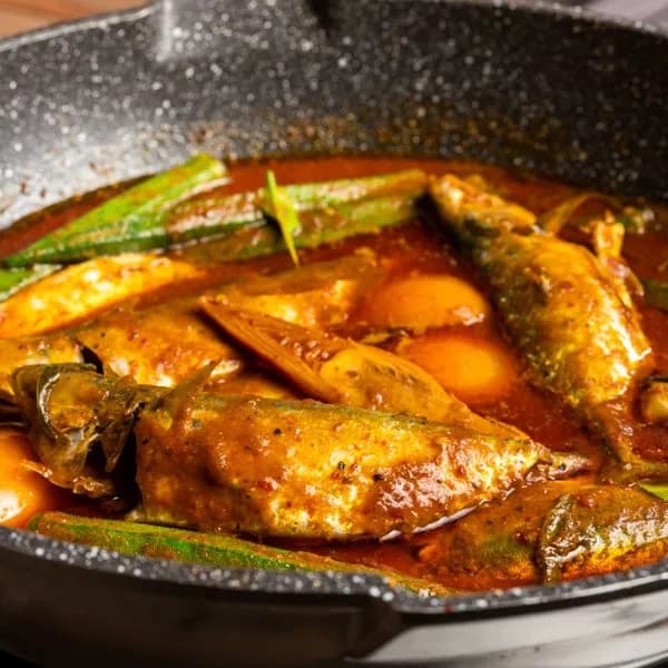 Resepi Asam Pedas Ikan Kembung dan Sambal Belacan