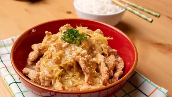 Resepi Ayam Masak Lemon Rangup, Masam, Manis