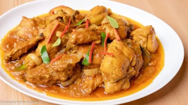 Resepi Ayam Masak Thai Yang Mengancam Sedapnya