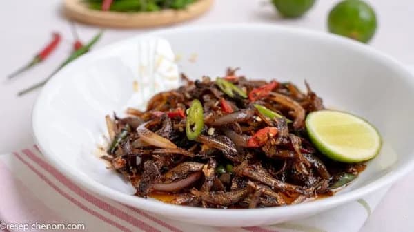Resepi Ikan Bilis Goreng Kicap Cili Padi