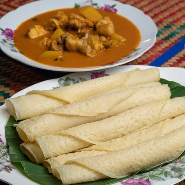 Resepi Lempeng Gulung Kari Ayam