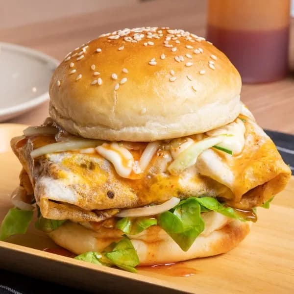Resepi Burger Ramly Special Double