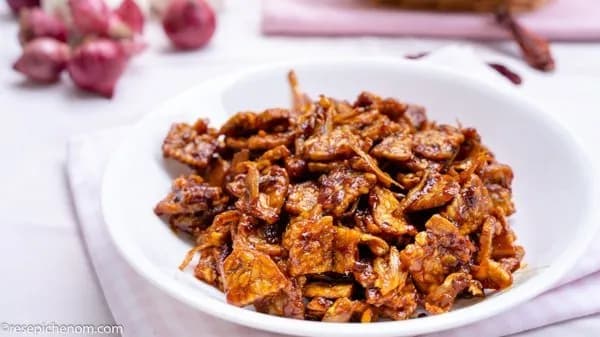 Resepi Sambal Tempe dan Ikan Bilis Rangup