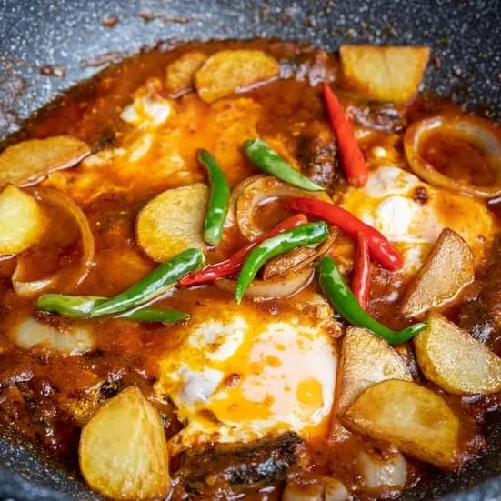 Resepi Sambal Sardin Telur Pecah