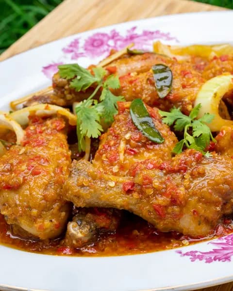 Resepi Ayam Masak Sos Cili Thai