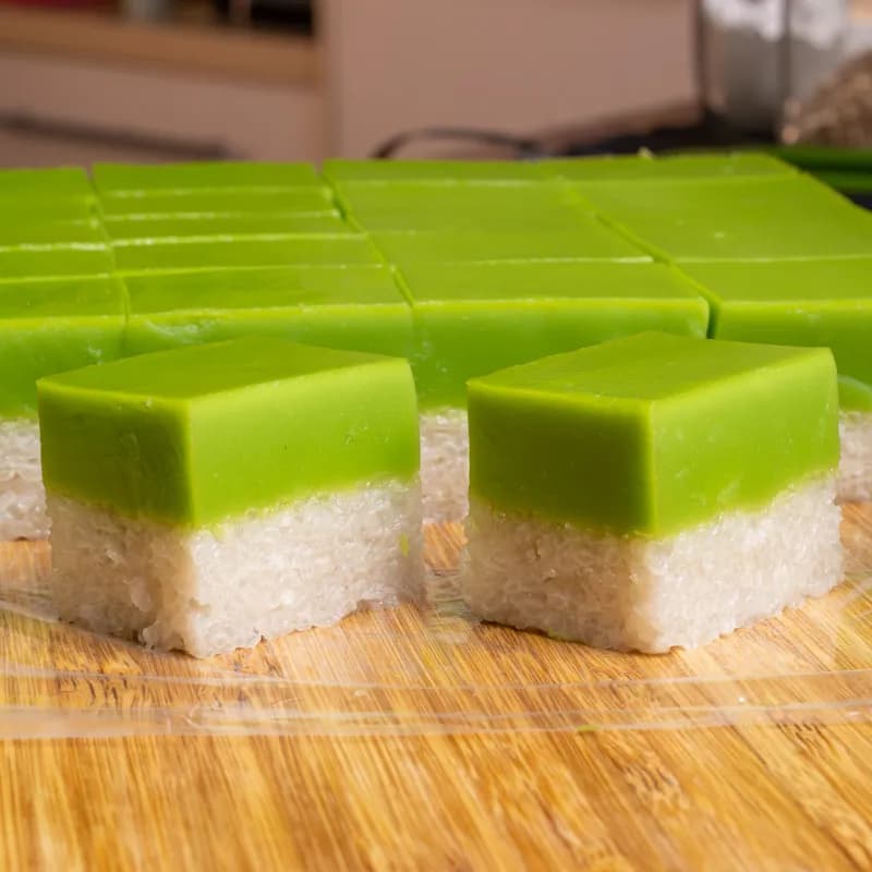 Resepi Kuih Seri Muka Niaga Premium