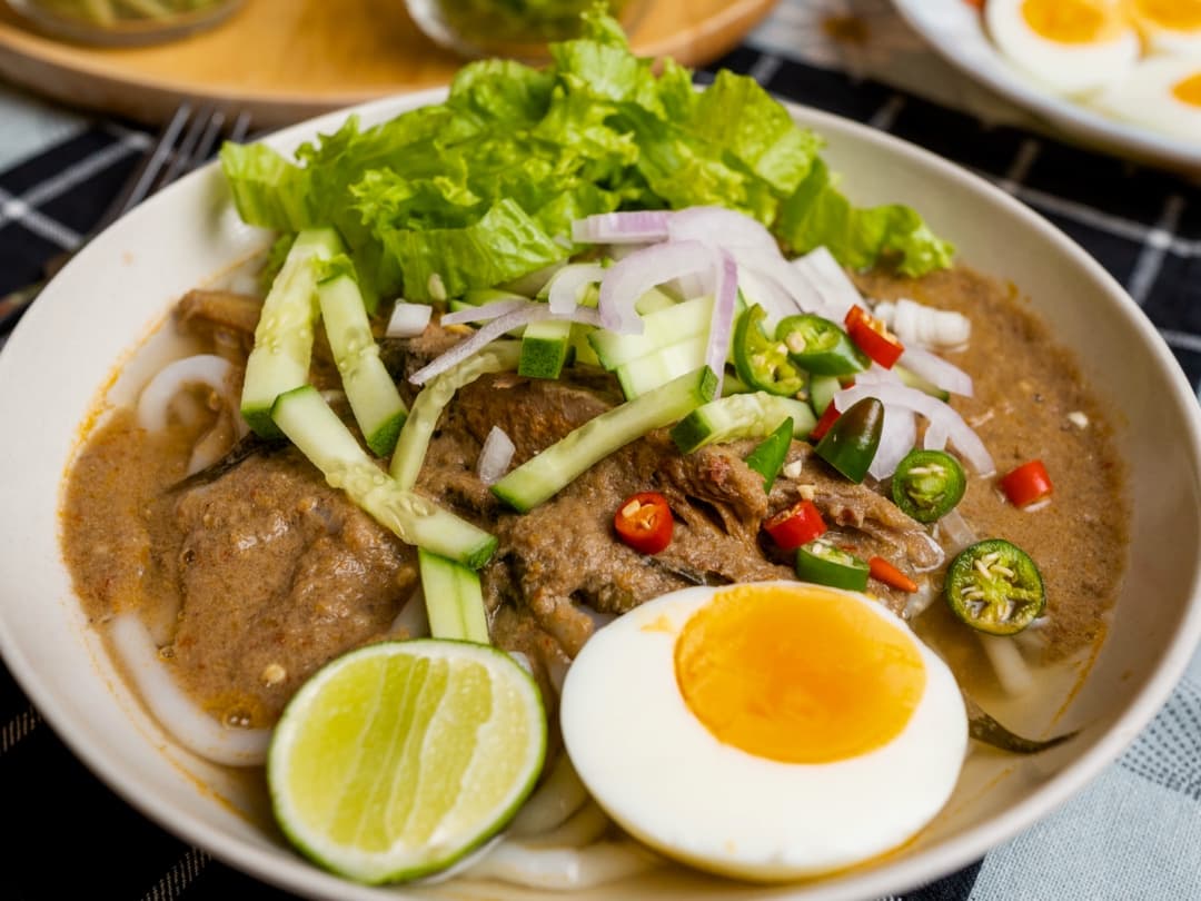 Resepi Laksa Utara Kedah Kuah Ikan Kembung Pekat