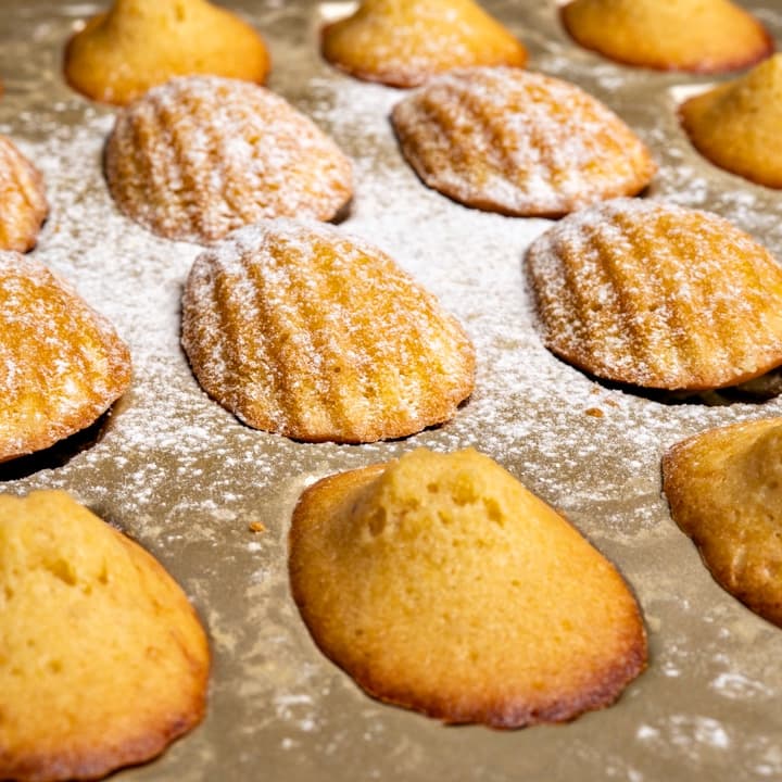 Resepi Madeleines Lemon (Tea Cake Perancis)