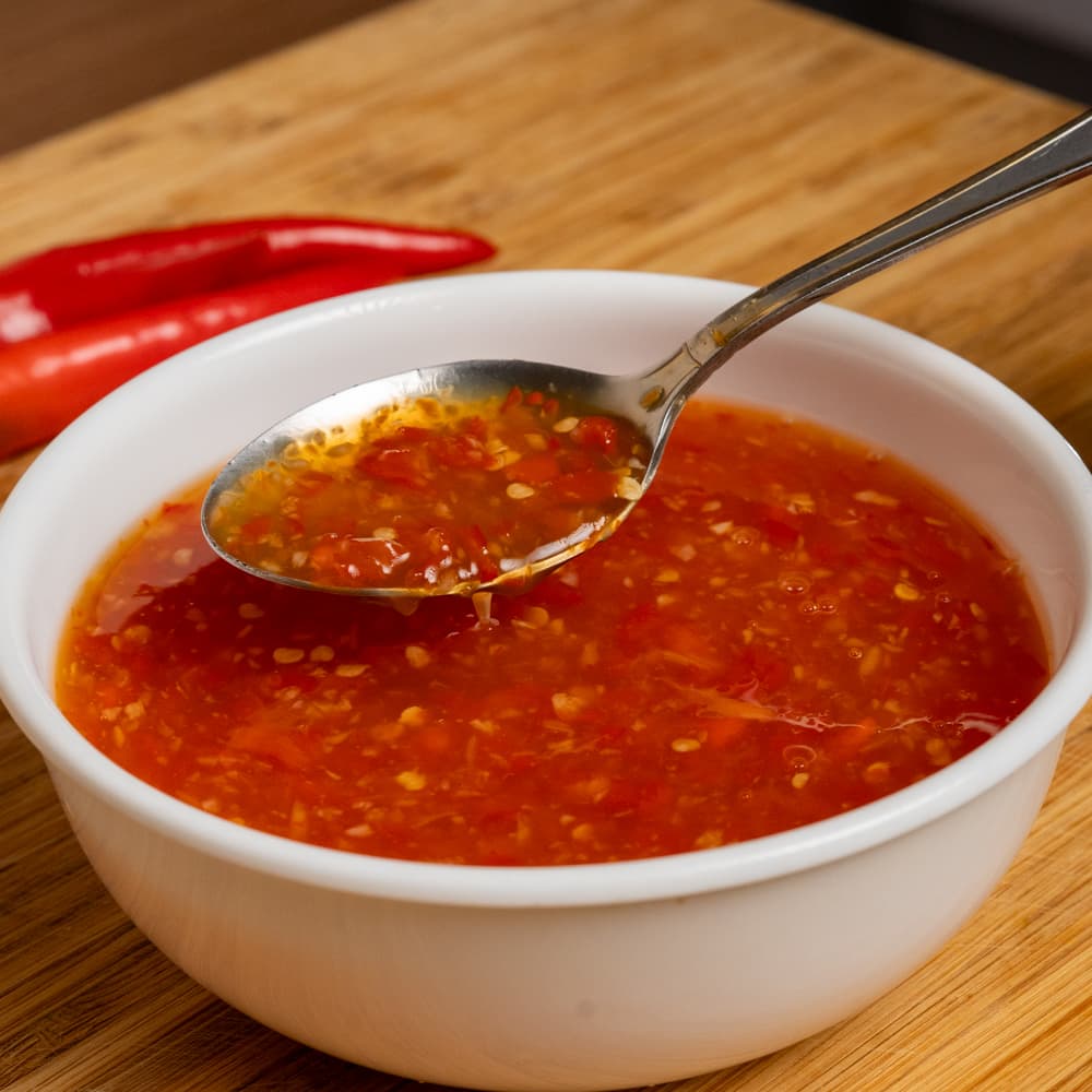 Resepi Sos Thai (Sos Cili Thai Homemade) — Manis Masam Pedas, Lebih Umami