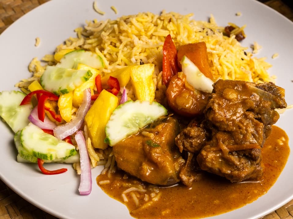 Resepi Dalca Tulang, Nasi Minyak dan Acar Timun
