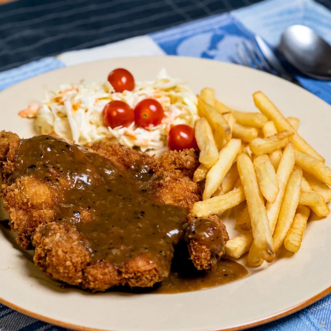 Sos Black Pepper Pekat Macam Restoran — Kuah Berkilat, Tak Berketul, Sedap Padu
