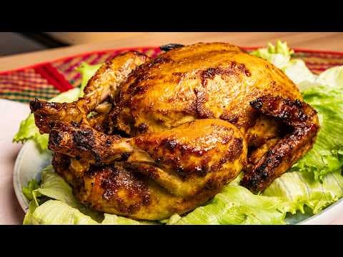Resepi Ayam Golek Pasar Malam Guna Oven
