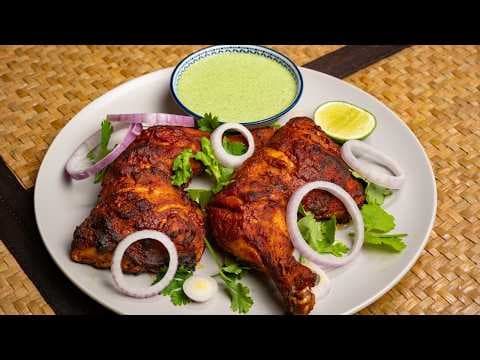 Resepi Ayam Tandoori Air Fryer Style Mamak dan Sos Hijau