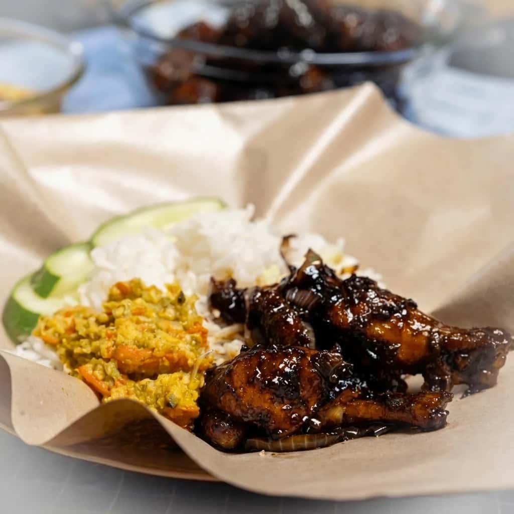 Ayam Masak Kicap Sambal Gesek 3 Budak Gemuk