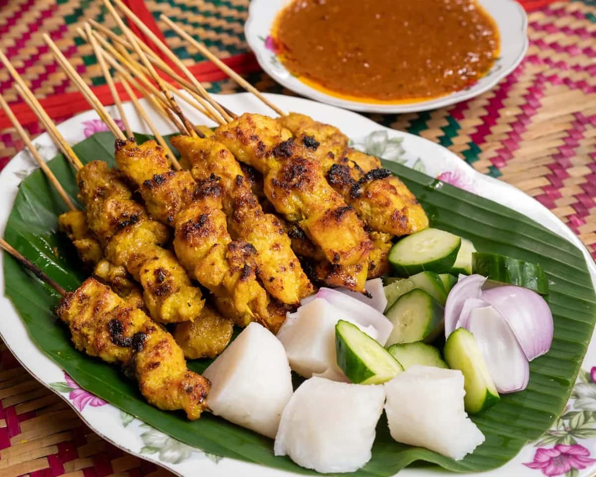 Resepi Sate Ayam Kuah Kacang Che Nom