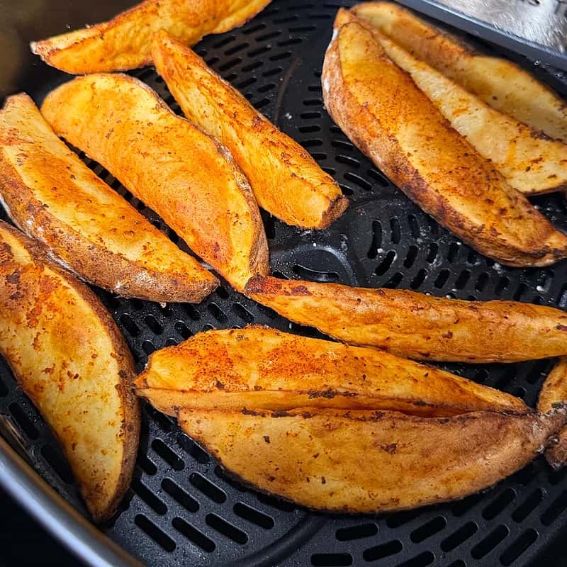 Resepi Kentang Wedges Air Fryer