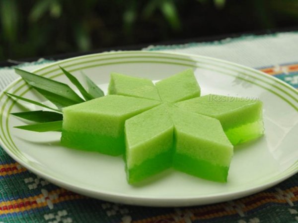 Agar-Agar Santan Pandan