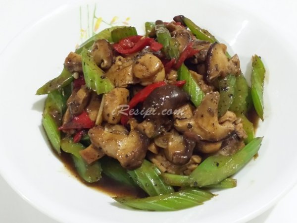 Ayam Masak Black Pepper Cendawan