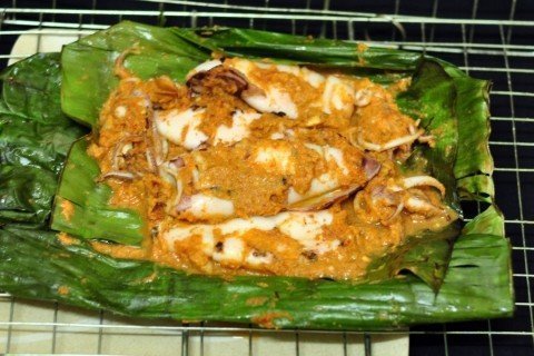 Sotong Bakar Berempah