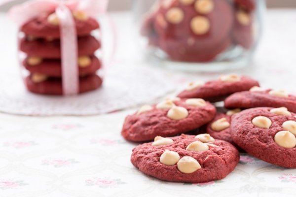 Biskut Red Velvet White Chocolate Chips