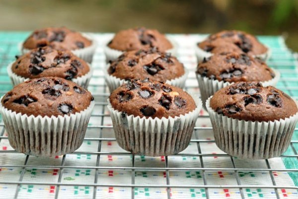 Muffin Chocolate Hazelnut