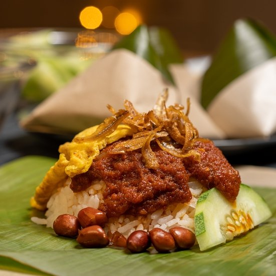 Nasi Lemak Bungkus