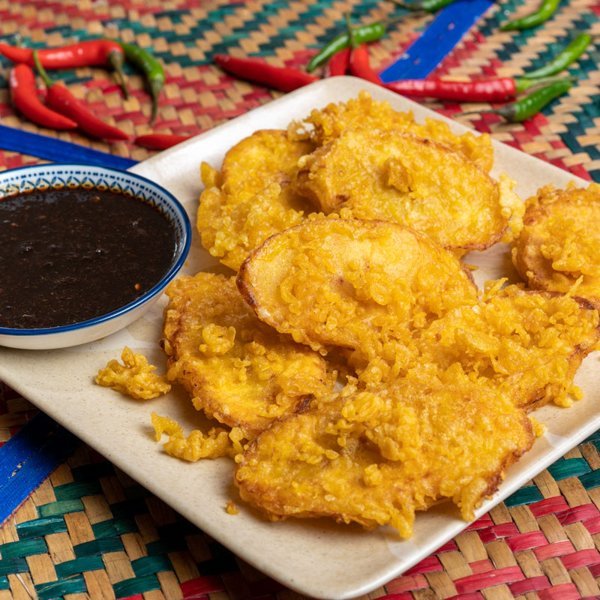 Sambal Kicap dan Pisang Tanduk Goreng