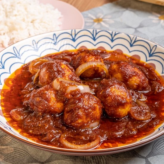 Sambal Tumis Telur Rebus Pekat Dan Likat