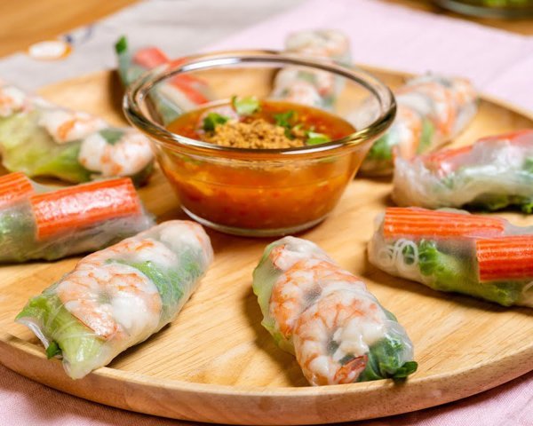 Vietnamese Spring Rolls dan Sos Pedas