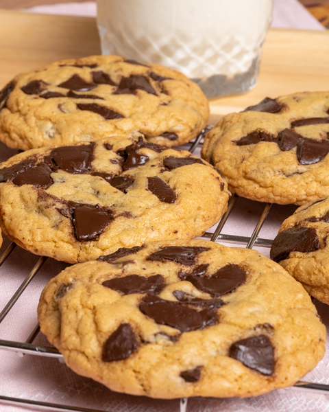 Soft Chocolate Chip Cookies Brown Butter Resepi Chewy Meletup