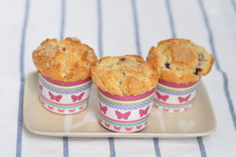 Blueberry Jam Muffin