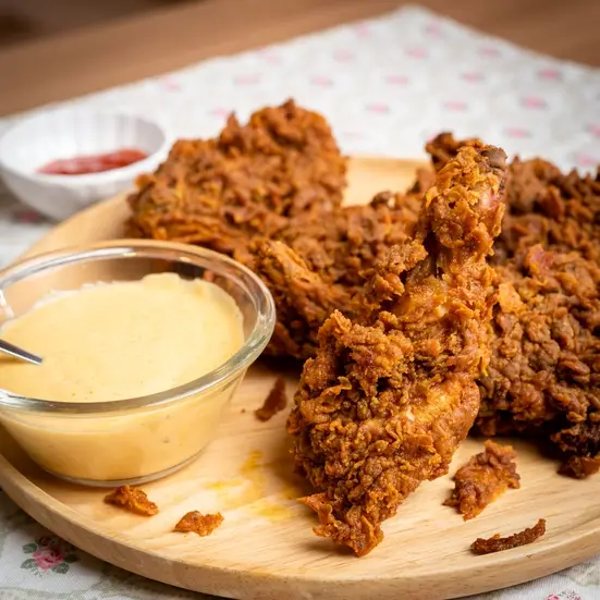 Ayam Goreng 3X Pedas Ala Mcd