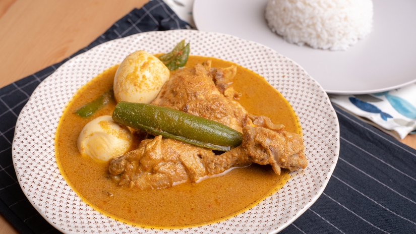 Resepi Gulai Nasi Berlauk Ayam Kelantan