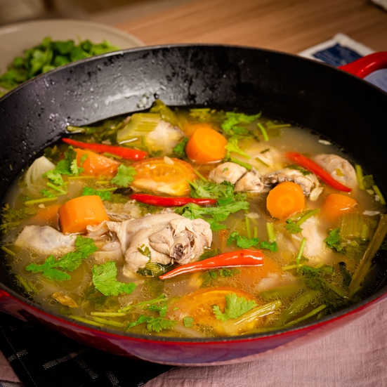 Resepi sup ikan merah che nom