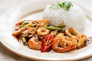 Paprik Seafood Ala Thai