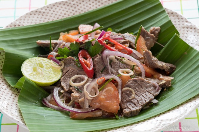 Kerabu Daging Ala Thai
